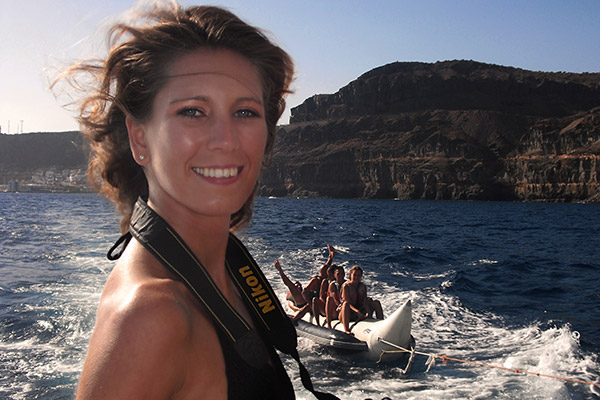 Angela die Fotografin