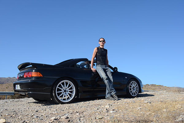 Das Fotoshooting für den Mann auf Gran Canaria