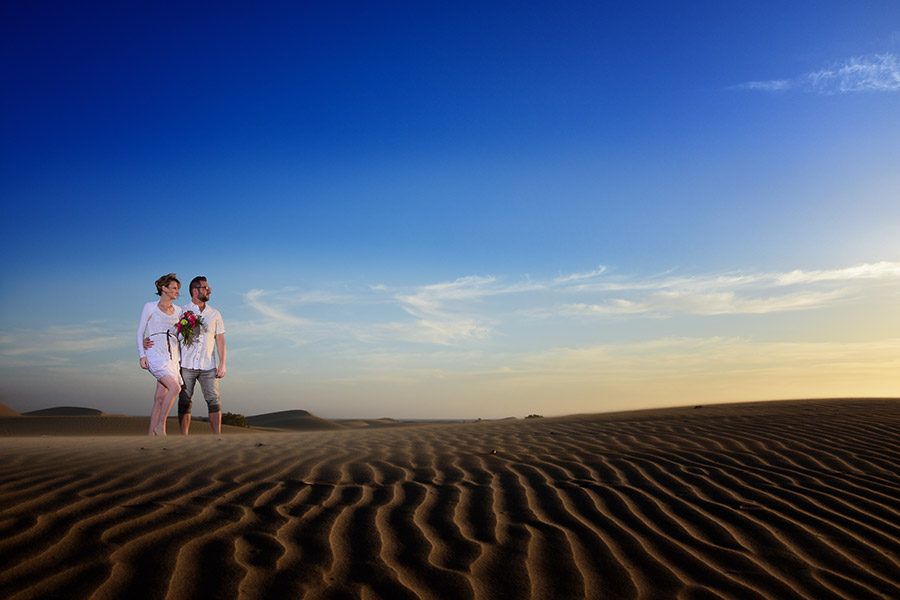 Verlobungs- Fotoshooting auf Gran Canaria