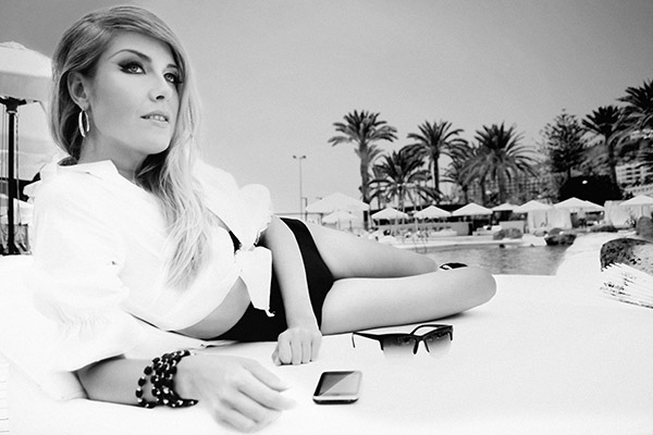 auch Fotos zu einem bestimmten Thema können gemacht werden - hier ein Foto von unserem Guess Shooting